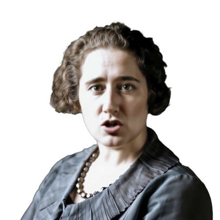 Clara Campoamor regenerada por IA